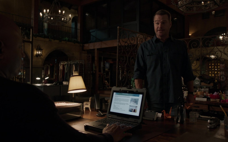 Dell Laptop in NCIS Los Angeles S13E16 MWD (2022)