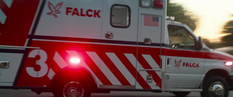Falck (emergency services company) Car in Ambulance 2022 Movie (6)