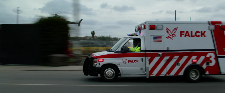 Falck (emergency services company) Car in Ambulance 2022 Movie (8)