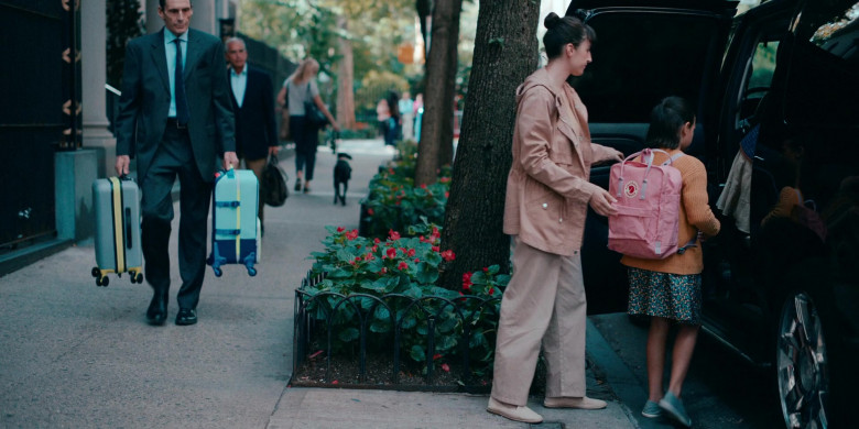 Fjällräven Pink Backpack in WeCrashed S01E08 The One With All the Money (2022)