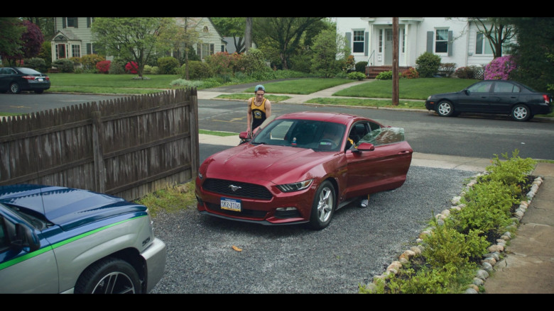 Ford Mustang Red Car in Better Nate Than Ever (2022)