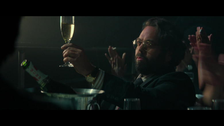 G.H. Mumm Champagne Enjoyed by Dan Fogler as Francis Ford Coppola in The Offer S01E02 Warning Shots (2022)