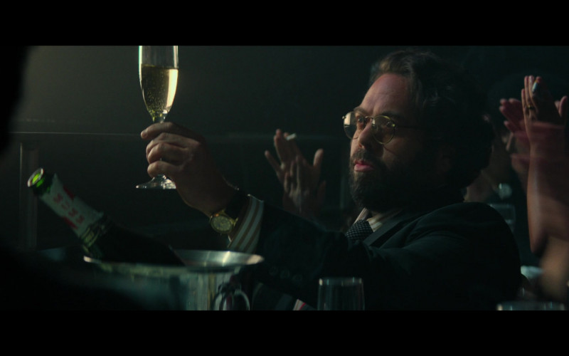 G.H. Mumm Champagne Enjoyed by Dan Fogler as Francis Ford Coppola in The Offer S01E02 Warning Shots (2022)