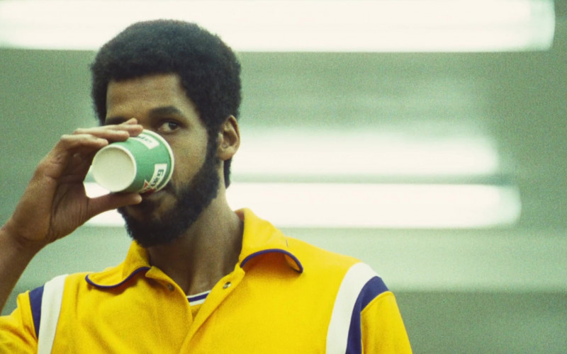 Gatorade Drink Enjoyed by Quincy Isaiah as Magic Johnson in Winning Time The Rise of the Lakers Dynasty S01E06 Memen