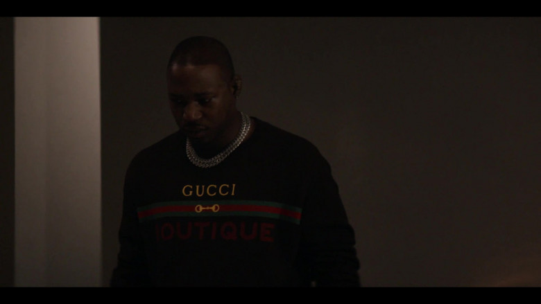 Gucci Sweatshirt in Power Book IV Force S01E10 Family Business (2022)