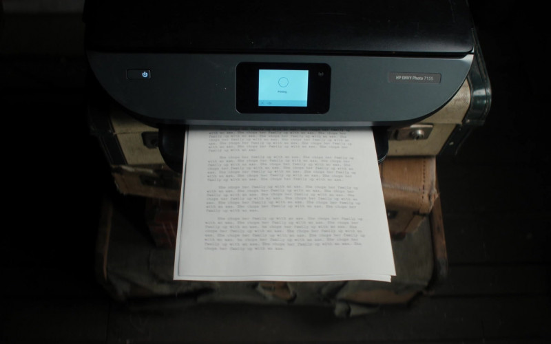 HP Envy Photo 7155 Printer in Shining Vale S01E08 Chapter Eight – We Are Phelps (2022)