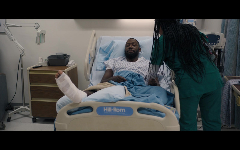Hill-Rom Hospital Bed in Woke S02E08 Kill Keef Knight (2022)