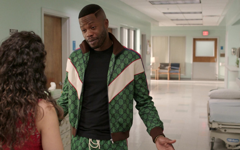 How To wear a Gucci Men’s Tracksuit – Dynasty S05E08 The Only Thing That Counts Is Winning (3)
