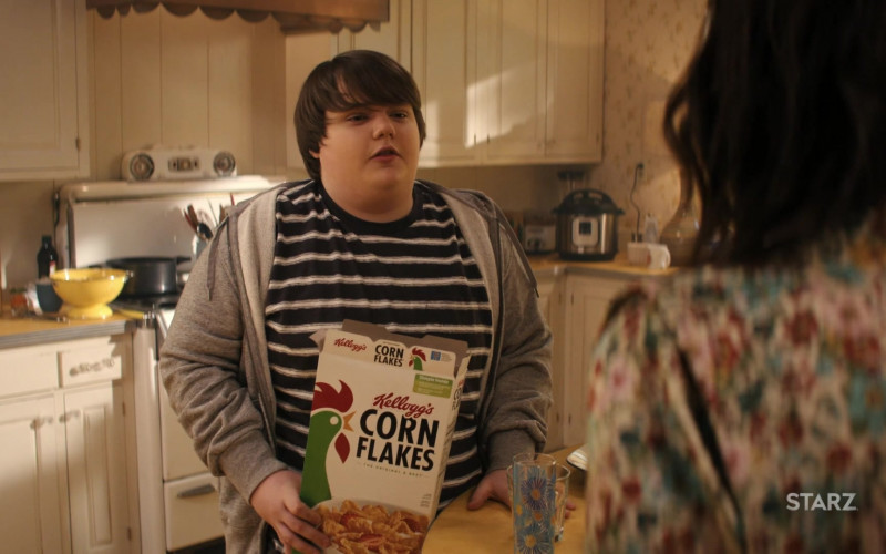 Kellogg’s Corn Flakes Breakfast Cereal in Shining Vale S01E06 Chapter Six Whispering Hope (2022)