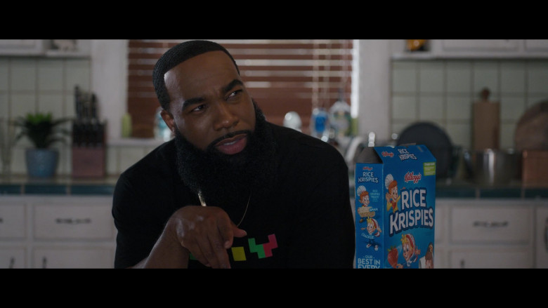 Kellogg’s Rice Krispies Cereal Enjoyed by T. Murph as Clovis in Woke S02E04 (5)