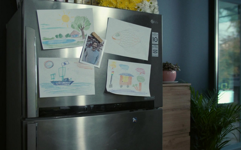 LG Refrigerator in The Contractor (2022)