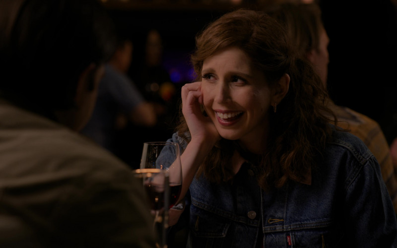 Levi’s Women’s Denim Jacket Worn by Molly Shannon as Jackie Stilton in I Love That for You S01E01 GottaHaveIt (2022)