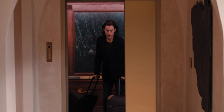 Louis Vuitton Luggage of Jared Leto as Adam Neumann in WeCrashed S01E07 The Power of We (2022)