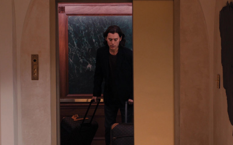 Louis Vuitton Luggage of Jared Leto as Adam Neumann in WeCrashed S01E07 The Power of We (2022)
