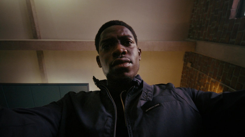 Members Only Jacket Worn by Damson Idris as Franklin Saint in Snowfall S05E10 Fault Lines (2022)