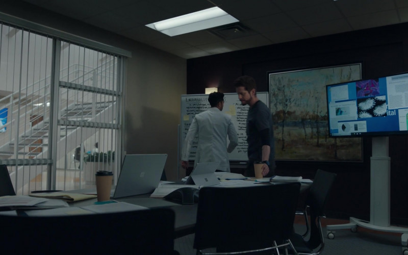 Microsoft Surface Laptop and Tablet in The Resident S05E19 All We Have Is Now (2022)