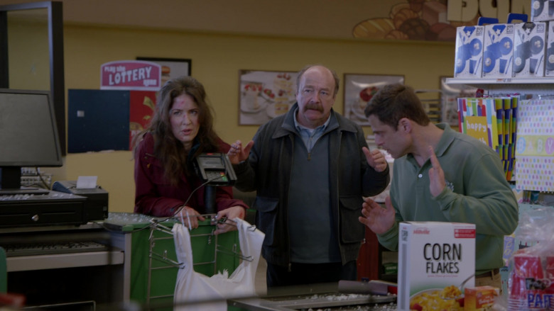 Millville Corn Flakes Cereal in Chicago Fire S10E18 What's Inside You (1)