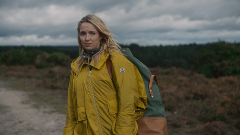 Moncler Yellow Jacket Worn by Jodie Comer as Villanelle in Killing Eve S04E08 TV Show Outfit (2)