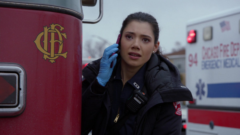 Motorola Radio in Chicago Fire S10E18 What's Inside You (1)