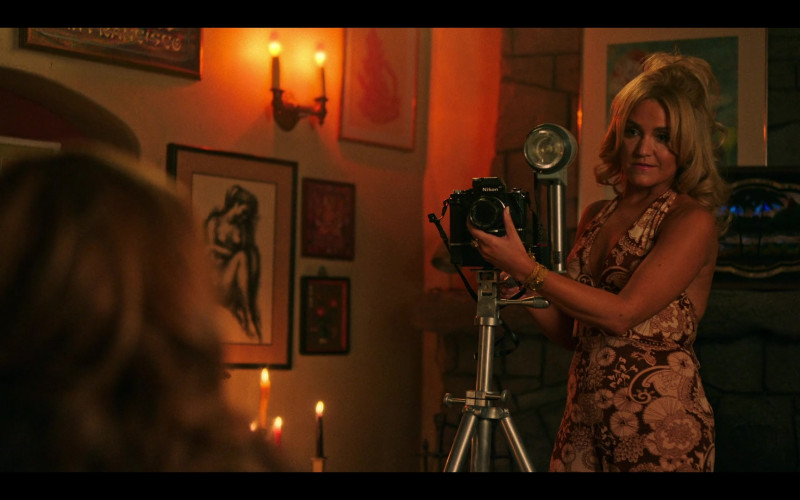 Nikon Camera Used by Jessica Lowe as Bambi in Minx S01E09 A scintillating conversation about a lethal pesticide (2022)