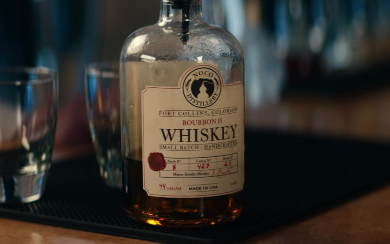 NoCo Distillery Fort Collins, Colorado Bourbon Whiskey in Star Trek Picard S02E06 Two of One (2022)