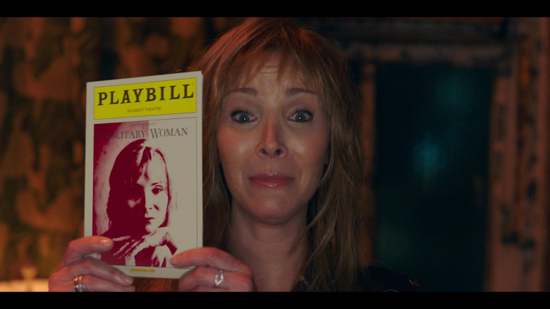 Playbill Magazine Held by Lisa Kudrow as Heidi in Better Nate Than Ever (2022)
