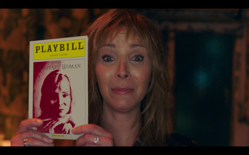 Playbill Magazine Held by Lisa Kudrow as Heidi in Better Nate Than Ever (2022)