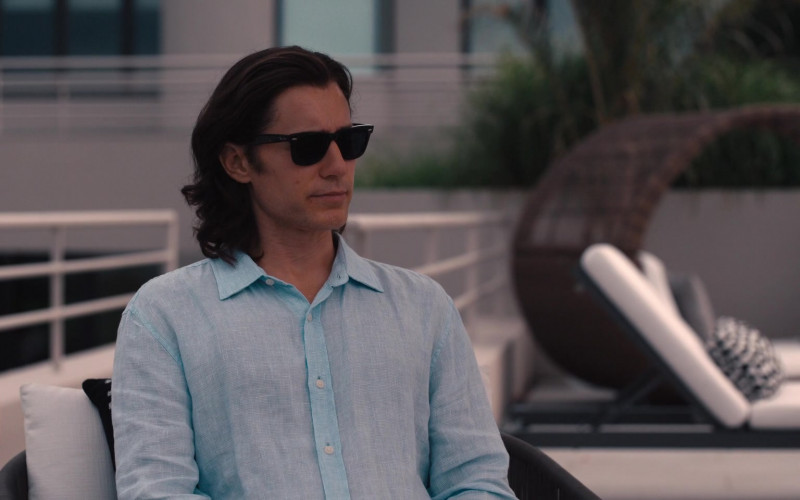 Ray-Ban Men's Sunglasses of Jared Leto as Adam Neumann in WeCrashed S01E06 Fortitude (1)