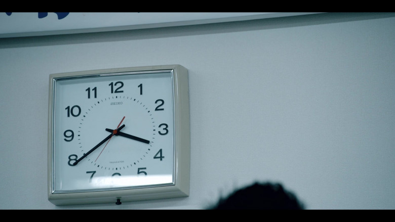 Seiko Clock in Tokyo Vice S01E01 The Test (2022)