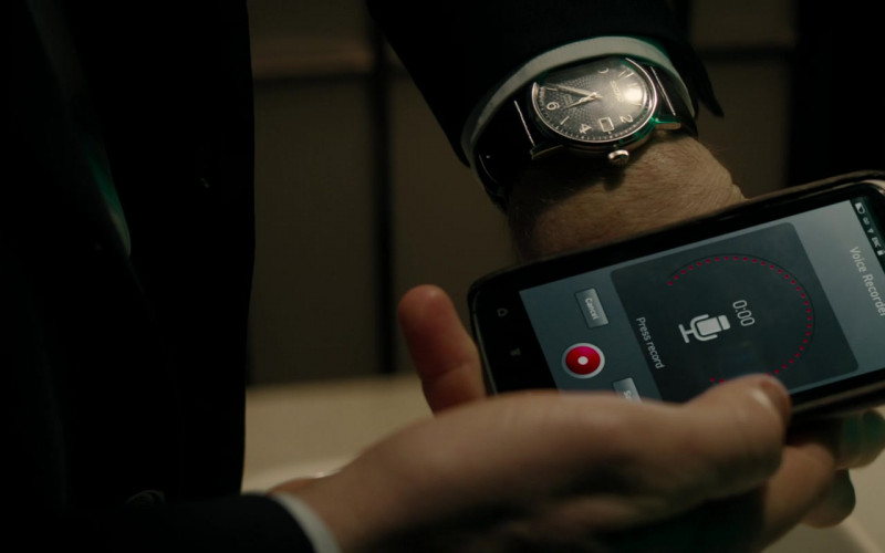 Seiko Men’s Watch of Chris Pine as Henry Pelham in All the Old Knives (2022)