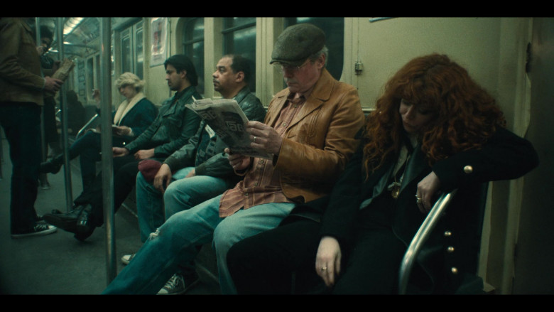 TAB Soda Newspaper Ad in Russian Doll S02E04 Station to Station (2022)
