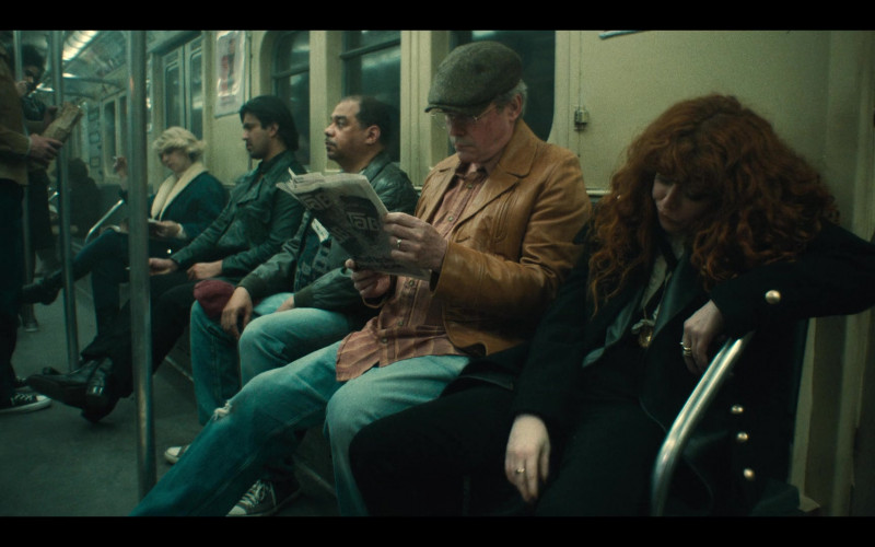 TAB Soda Newspaper Ad in Russian Doll S02E04 Station to Station (2022)