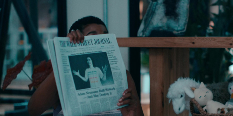 The Wall Street Journal Newspaper in WeCrashed S01E08 The One With All the Money (2)