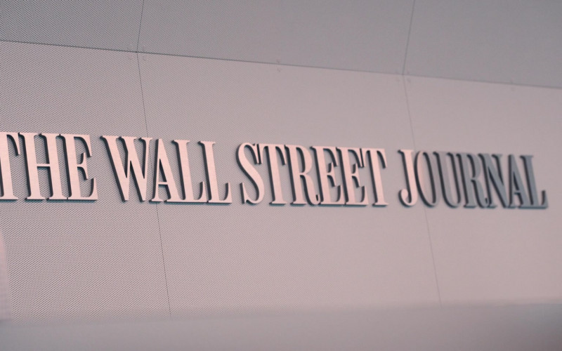 The Wall Street Journal in WeCrashed S01E07 The Power of We (2022)