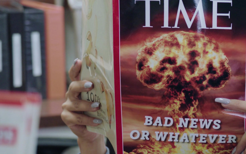 Time Magazine in A Black Lady Sketch Show S03E01 Save My Edges, I’m a Donor! (2022)