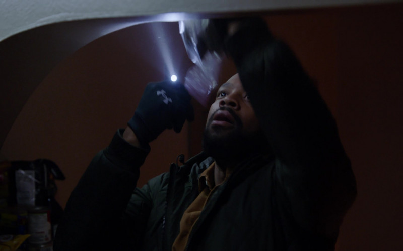 Under Armour Gloves Worn by LaRoyce Hawkins as Kevin Atwater in Chicago P.D. S09E19 Fool’s Gold (2022)