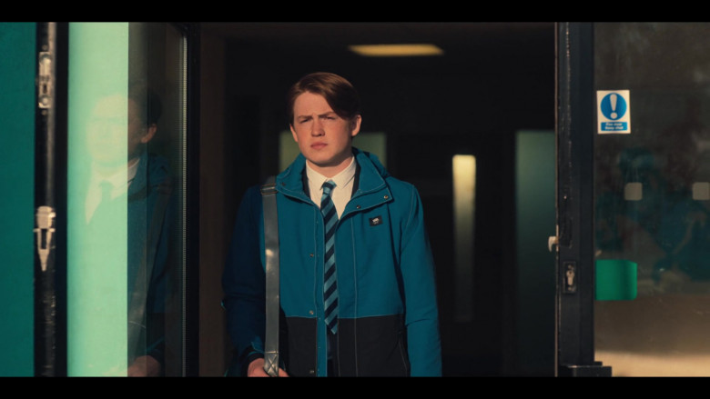 Vans Jacket of Kit Connor as Nick Nelson in Heartstopper S01E01 Meet (1)