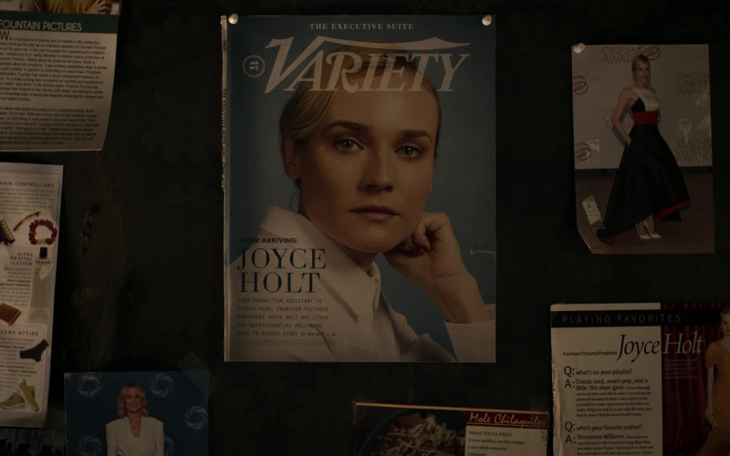 Variety Magazine Cover Starring Diane Kruger as Joyce in Swimming With Sharks S01E01 Chapter One (2022)