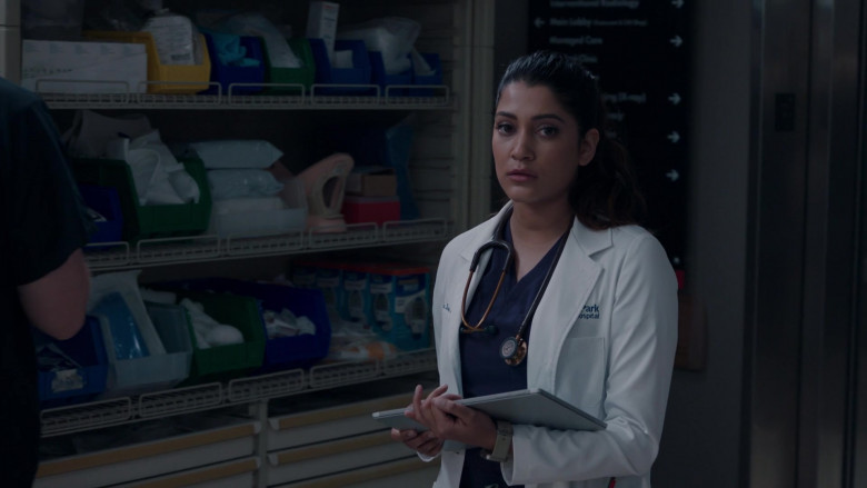 3M Littmann Stethoscope of Anuja Joshi as Leela Devi in The Resident S05E22 The Proof Is in the Pudding (2022)