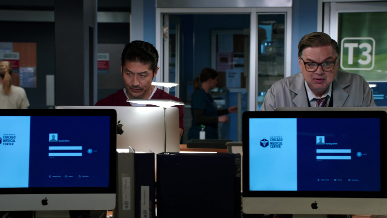 Apple iMac Computers in Chicago Med S07E20 End of the Day, Anything Can Happen (3)