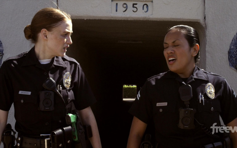 Axon Bodycams of Police Officers Denise G. Sanchez as Reina Vasquez and Madison Lintz as Maddie Bosch