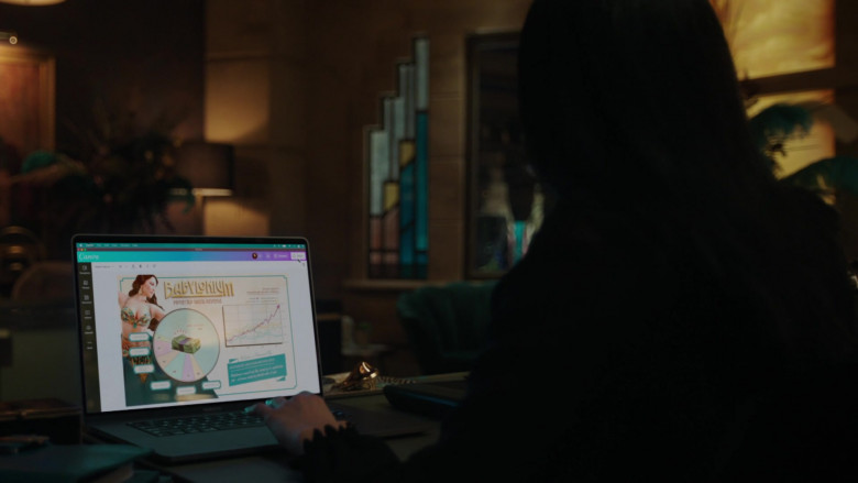 Canva Graphic Design Website in Riverdale S06E14 Chapter One Hundred and Nine Venomous (2022)
