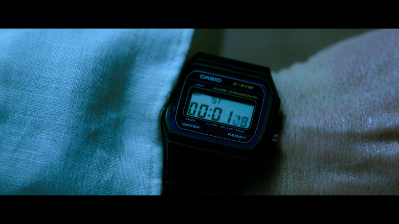 Casio F-91W Digital Watch of Jared Leto as Dr. Michael Morbius in Morbius 2022 Movie (1)