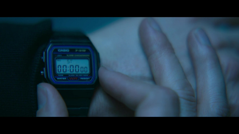 Casio F-91W Digital Watch of Jared Leto as Dr. Michael Morbius in Morbius 2022 Movie (2)