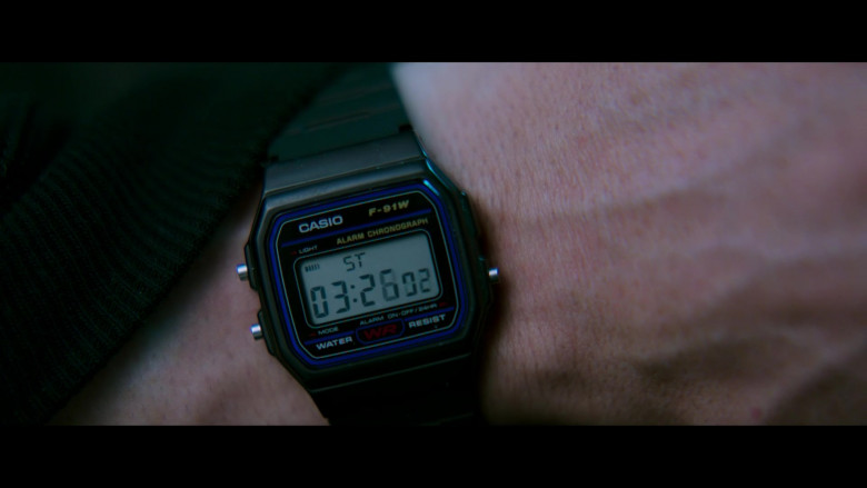 Casio F-91W Digital Watch of Jared Leto as Dr. Michael Morbius in Morbius 2022 Movie (3)