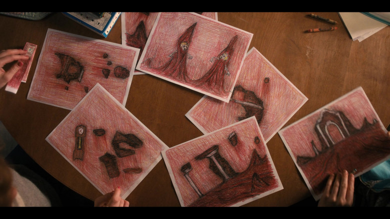 Crayola Crayons in Stranger Things S04E05 Chapter Five The Nina Project (1)
