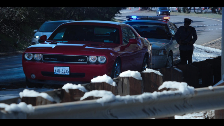 Dodge Challenger SRT Red Car in The Flight Attendant S02E07 No Exit (2022)