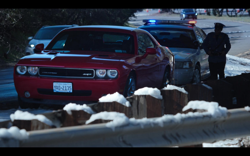 Dodge Challenger SRT Red Car in The Flight Attendant S02E07 No Exit (2022)