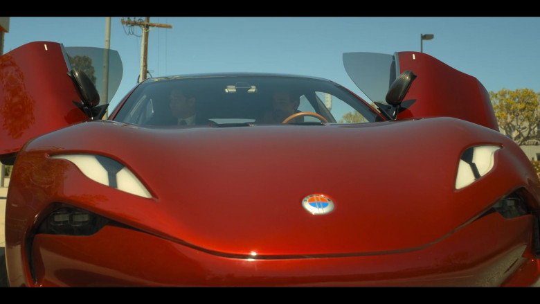 Fisker EMotion Red Sports Car in The Lincoln Lawyer S01E03 TV Show 2022 (1)