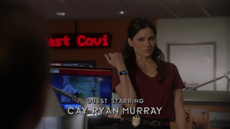 Fitbit Activity Tracker of Katrina Law as Jessica Knight in NCIS S19E19 The Brat Pack (1)